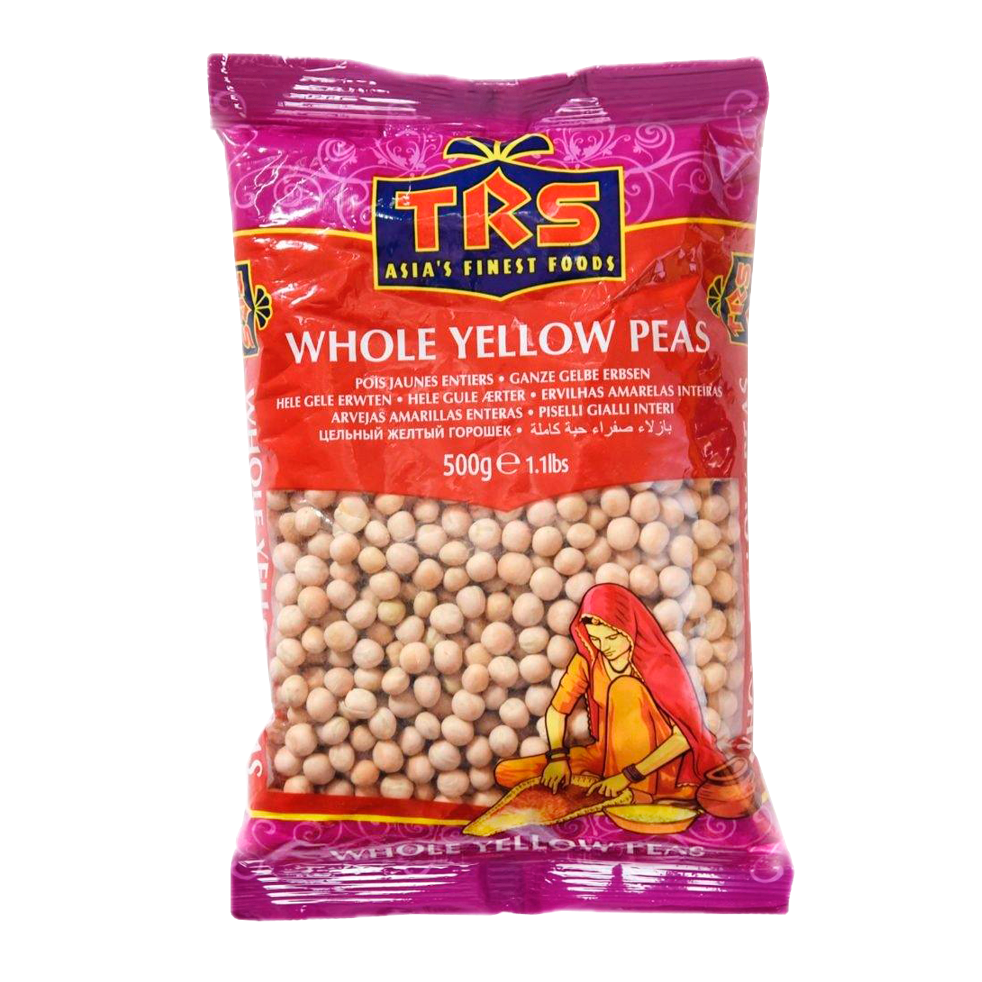 TRS whole yellow peas Dabli (mutter) - 500g